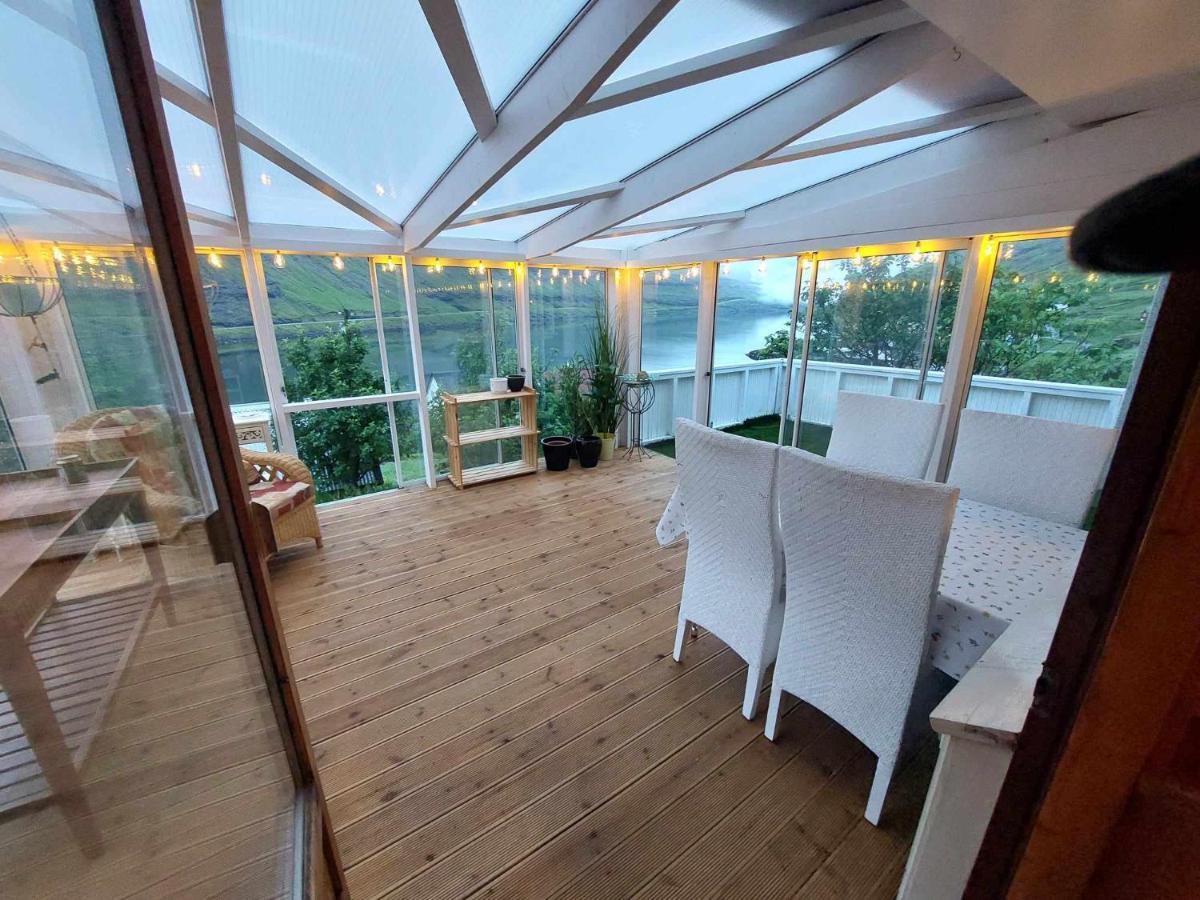 Fjord Guesthouse Funningsfjordur Dış mekan fotoğraf